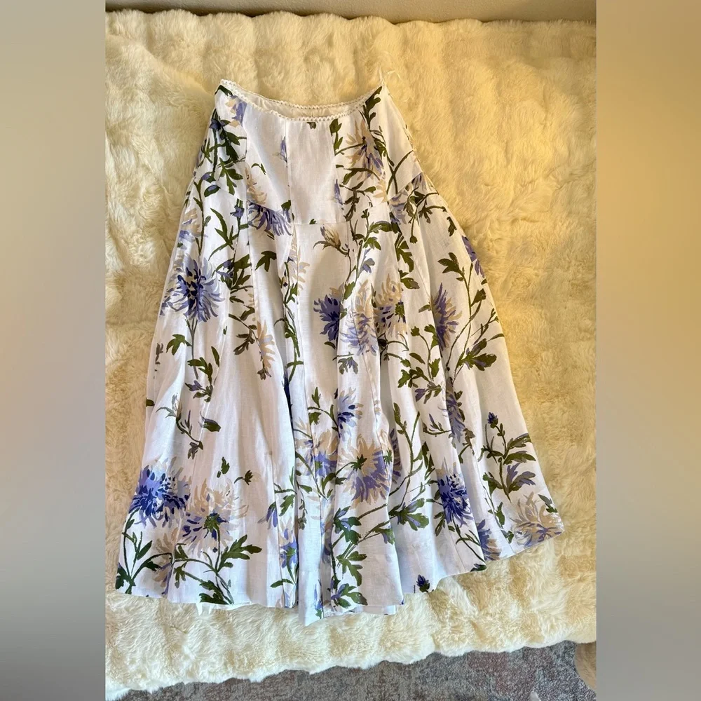 Reformation Anatolia Linen Two Piece In Serenity, brand new, never worn,no flaws - Picture 6 of 16